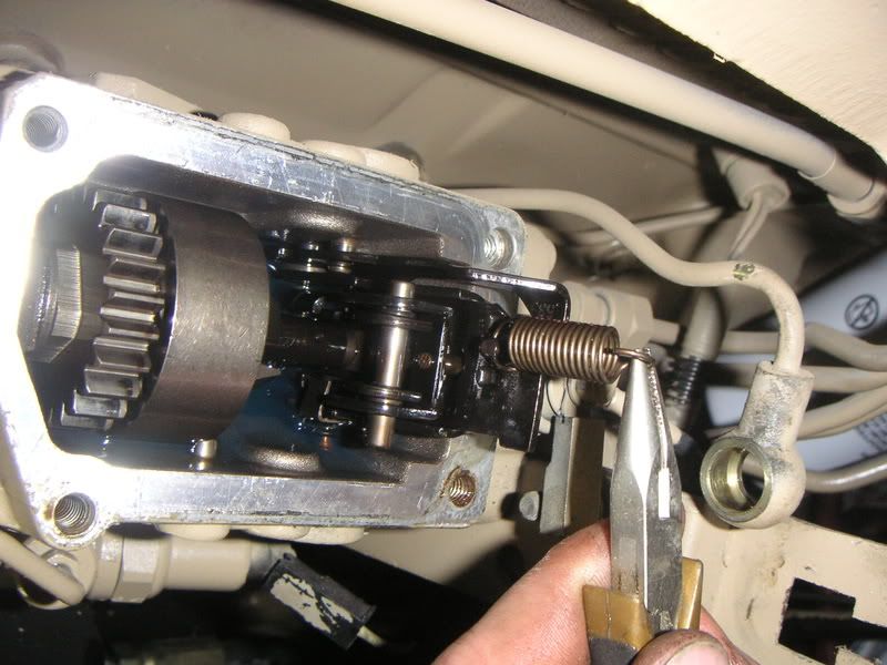 Governor spring install step by step (pics)